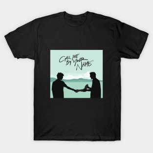 Aqua Call Me By Your Name T-Shirt